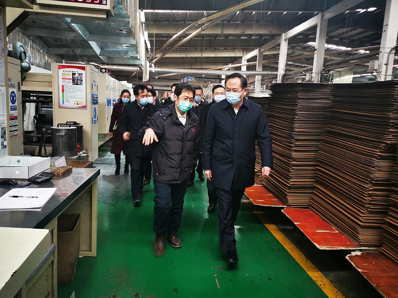 青島市走訪復工復產臺資企業(yè)